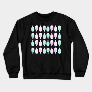 Ice block pattern Crewneck Sweatshirt